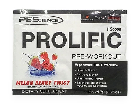 Prolific, Melon Berry Twist - 7 grams (1 serving)