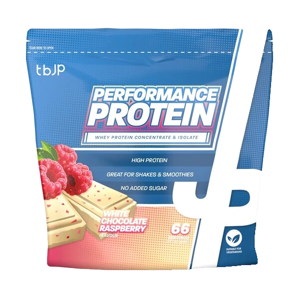 Performance Protein, White Chocolate Raspberry - 2000 grams