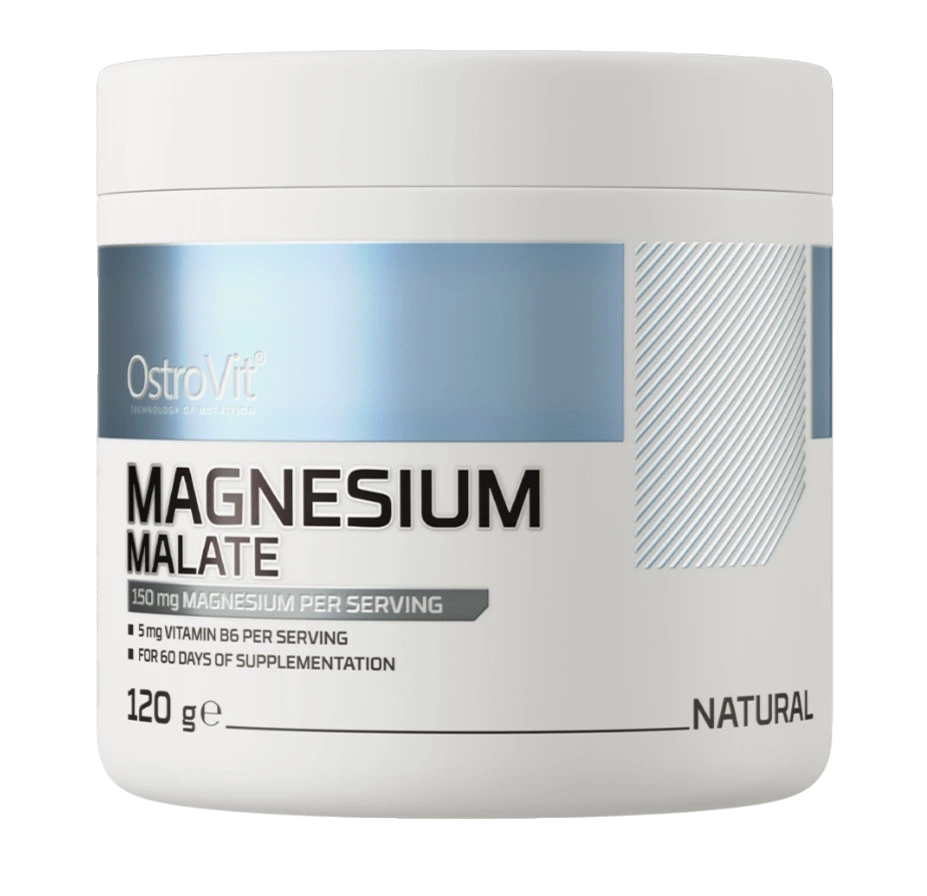 Magnesium Malate, Natural - 120 grams