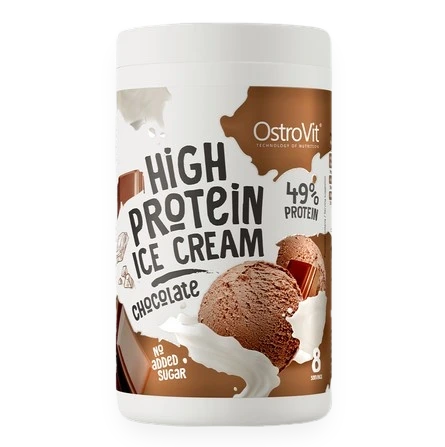 High Protein Ice Cream, Chocolate - 400 grams