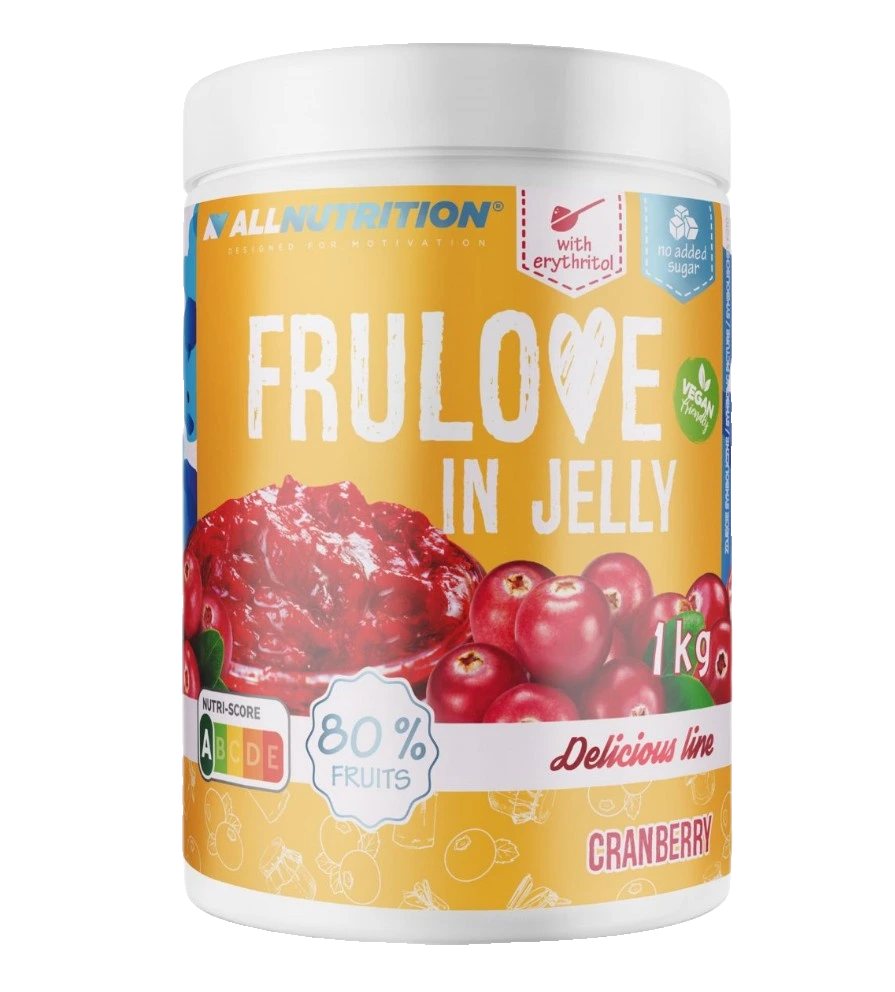 Frulove In Jelly, Cranberry - 1000 grams
