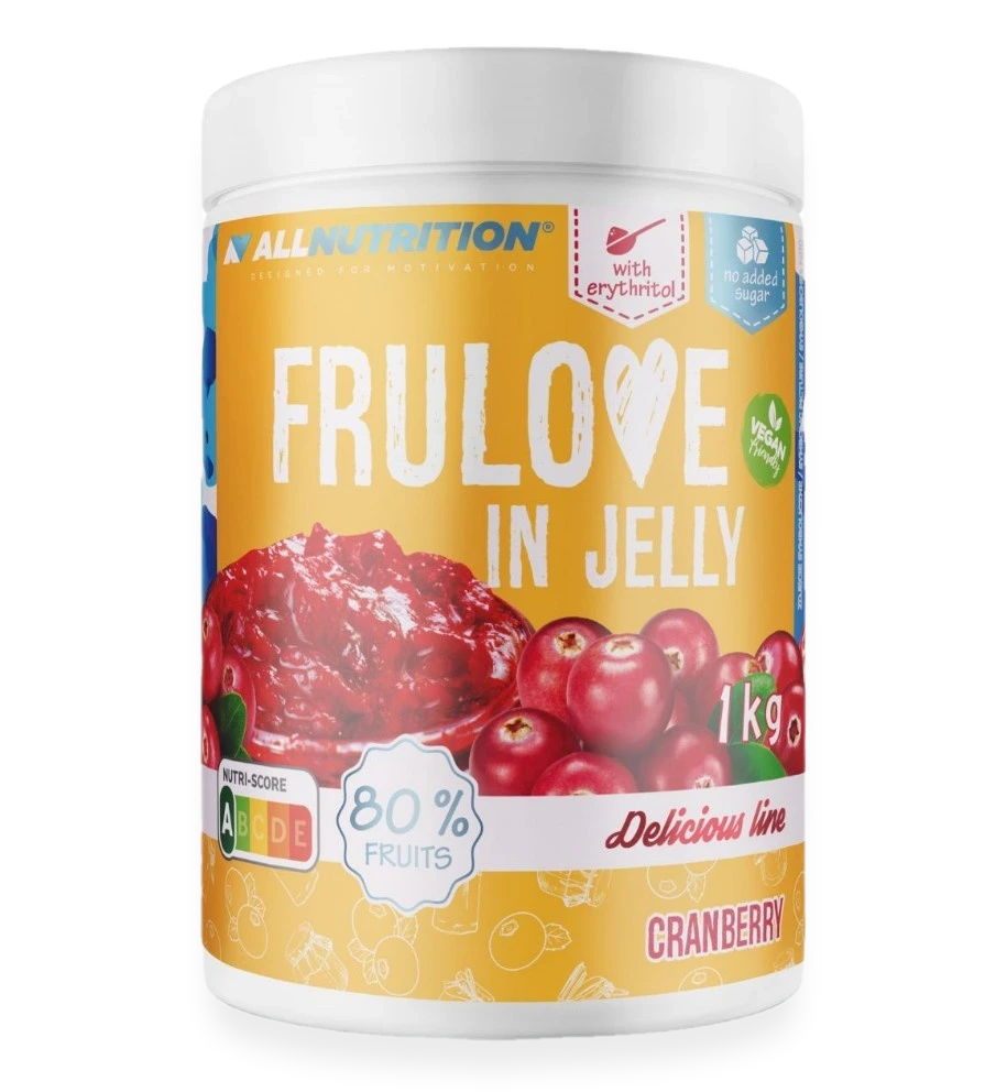 Frulove In Jelly, Cranberry - 1000 grams
