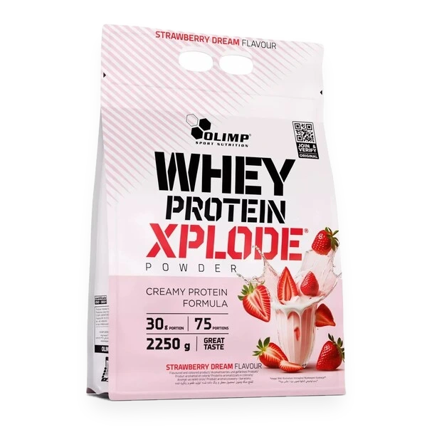 Whey Protein Xplode, Strawberry Dream - 2250 grams