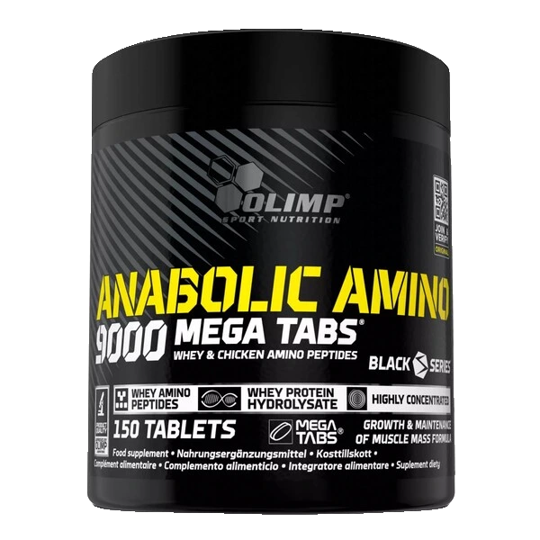 Anabolic Amino 9000, Mega Tabs - 150 tablets