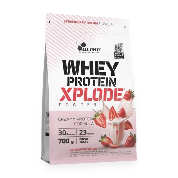 Whey Protein Xplode, Strawberry Dream - 700 grams