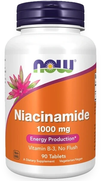 Niacinamide, 1000mg - 90 tablets