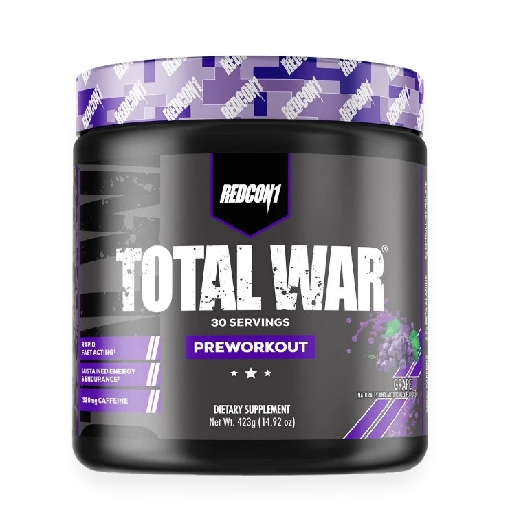 Total War - Preworkout, Grape - 423 grams
