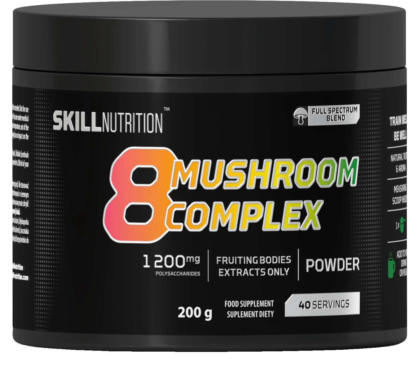 8 Mushroom Complex - 200 grams