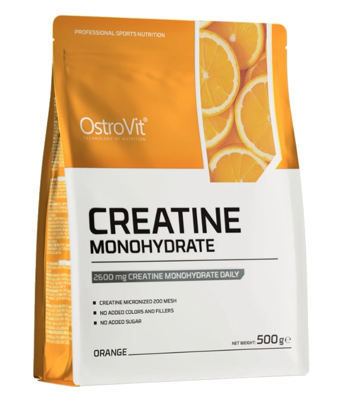 Creatine Monohydrate, Orange - 500 grams