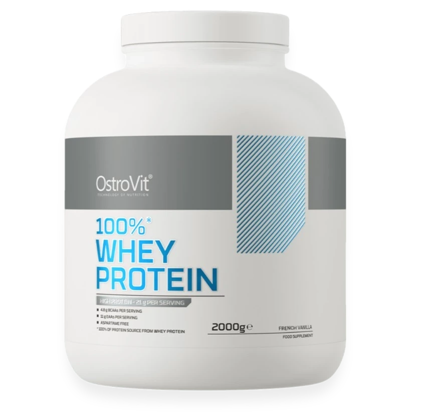 100% Whey Protein, French Vanilla - 2000 grams