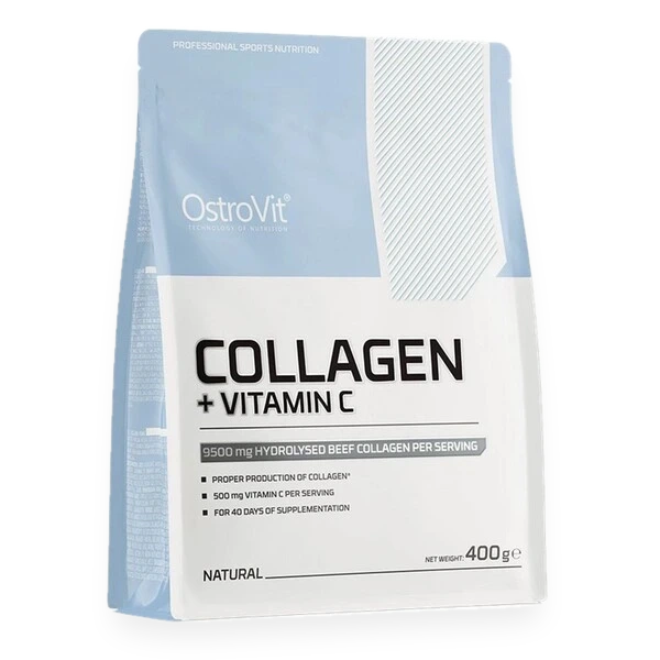 Collagen + Vitamin C, Natural - 400 grams