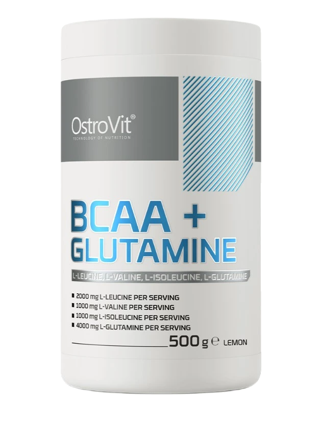 BCAA + Glutamine, Lemon - 500 grams