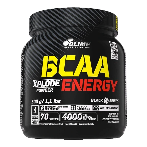 BCAA Xplode Energy, Xplosive Cola - 500 grams