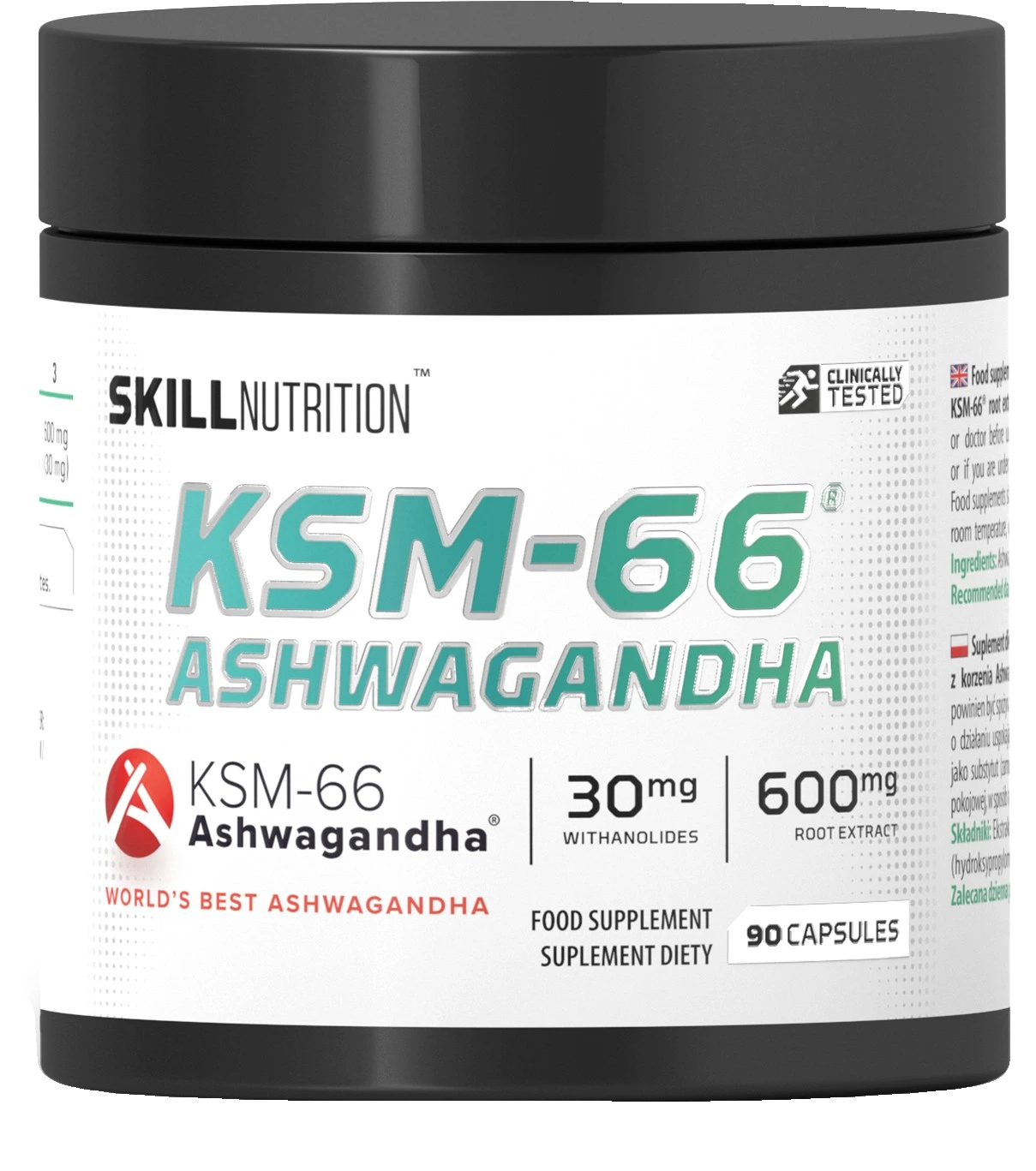KSM-66 Ashwagandha - 90 vegan caps