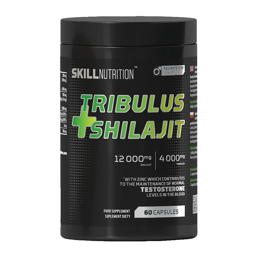 Tribulus + Shilajit - 60 vegan caps