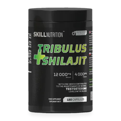 Tribulus + Shilajit - 120 vegan caps