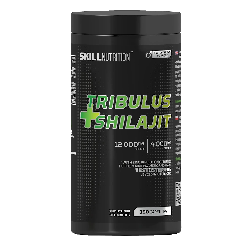 Tribulus + Shilajit - 180 vegan caps
