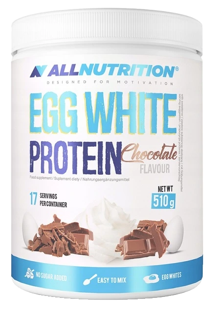 Egg White Protein, Chocolate - 510 grams