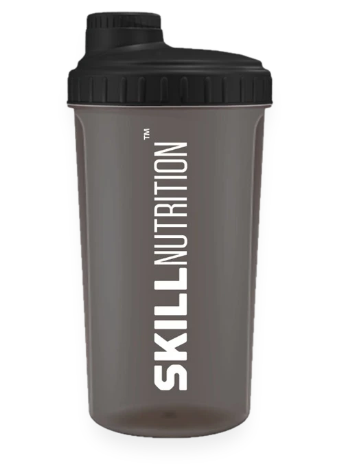 Skill Nutrition Shaker, Smoked Black - 700 ml.