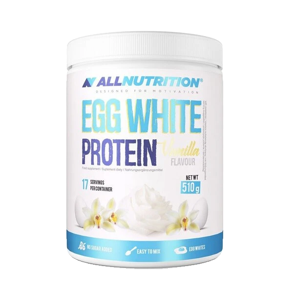 Egg White Protein, Vanilla - 510 grams