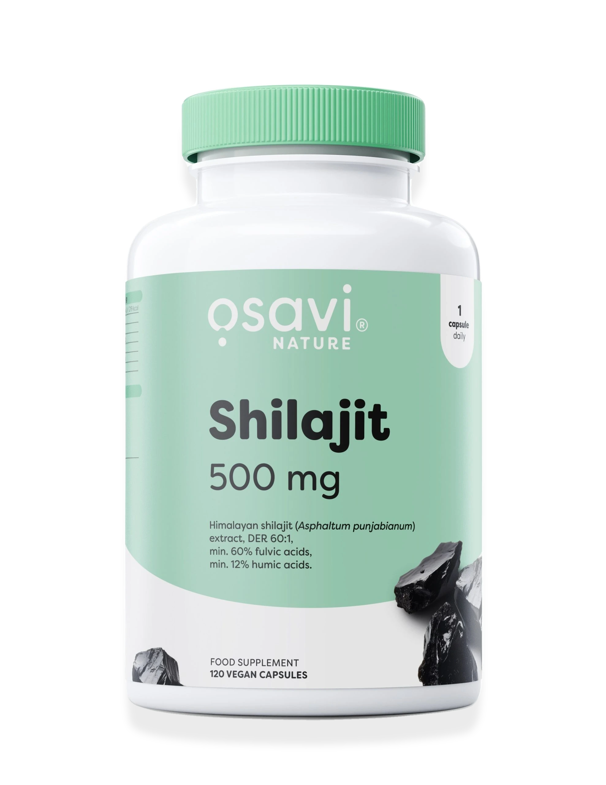 Shilajit, 500mg - 120 vegan caps