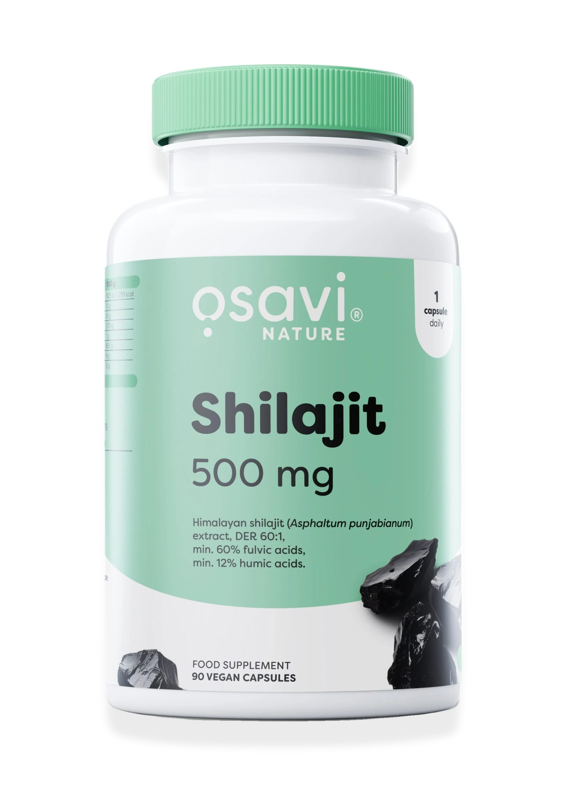 Shilajit, 500mg - 90 vegan caps