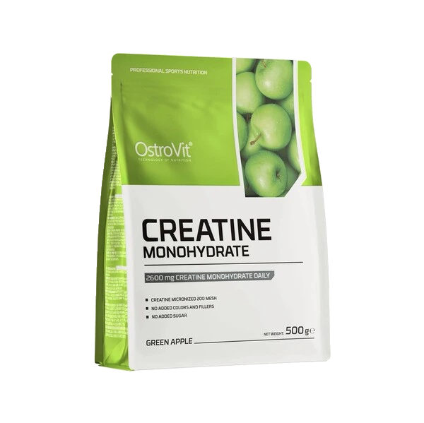 Creatine Monohydrate, Green Apple - 500 grams