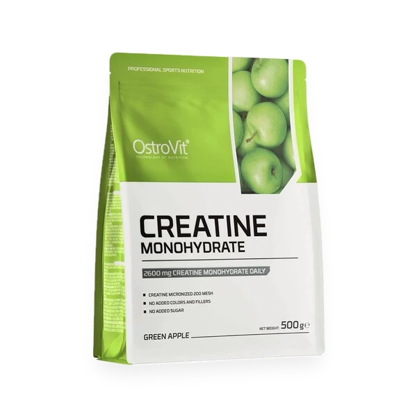 Creatine Monohydrate, Green Apple - 500 grams