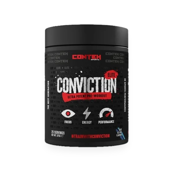 Conviction Elite, Blue Ice Pop - 400 grams