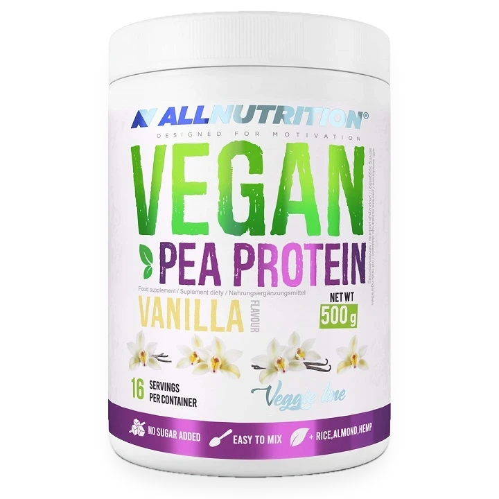 Vegan Pea Protein, Vanilla - 500 grams