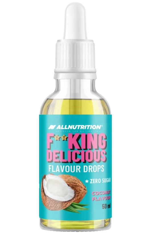 Fitking Delicious Flavour Drops, Coconut - 50 ml.