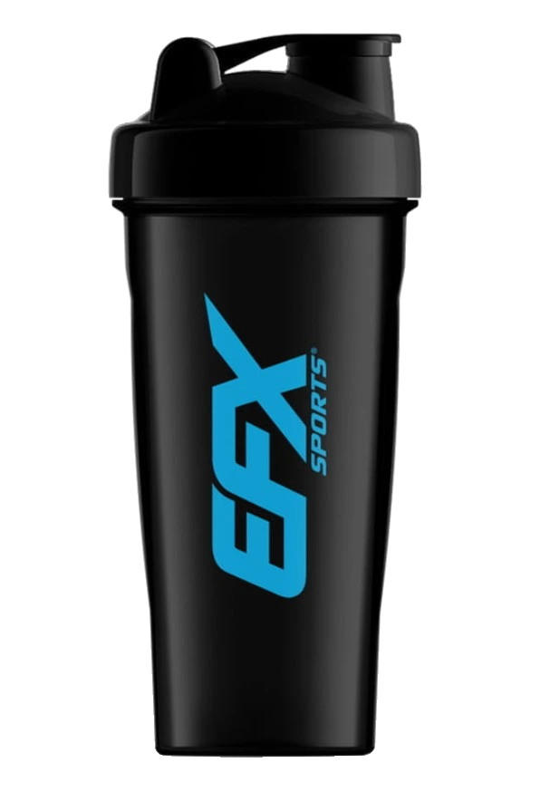 EFX Sports Shaker, Black Blue - 600 ml.
