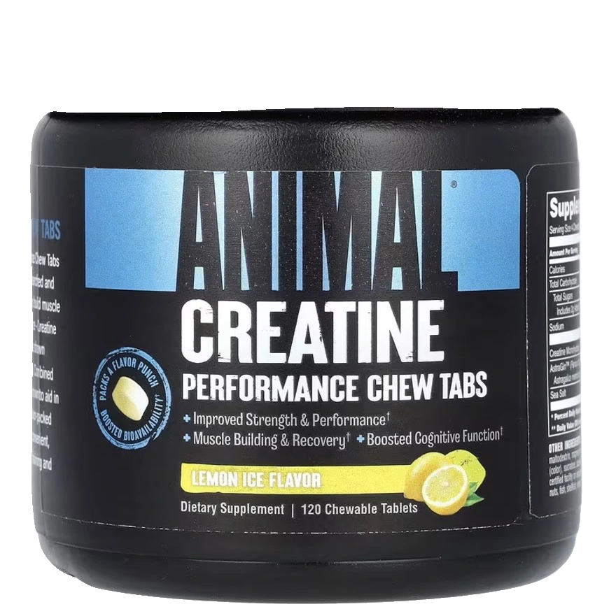 Animal Creatine Chews, Lemon Ice - 120 chewable tablets