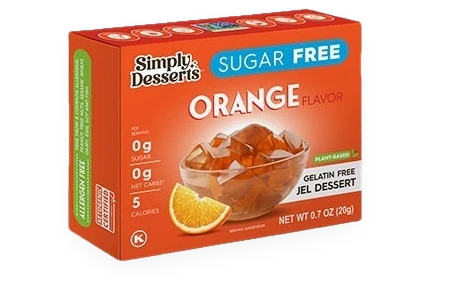 Jel Dessert, Orange - 20 grams