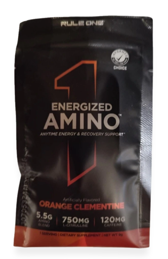 Energized Amino, Orange Clementine - 9 grams (1 serving)