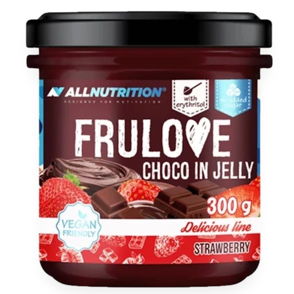 Frulove Choco In Jelly, Strawberry - 300 grams