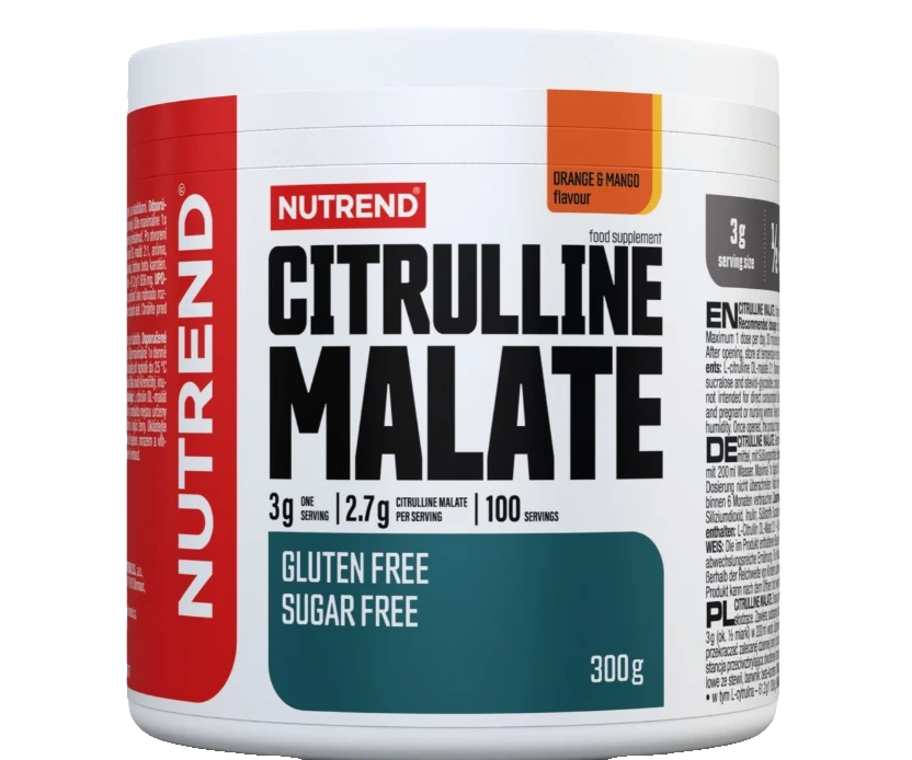 Citrulline Malate, Orange & Mango - 300 grams