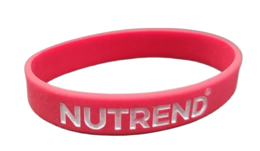 Nutrend Silicone Bracelet, Red