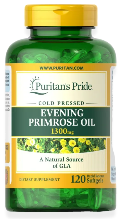Evening Primrose Oil, 1300mg - 120 softgels