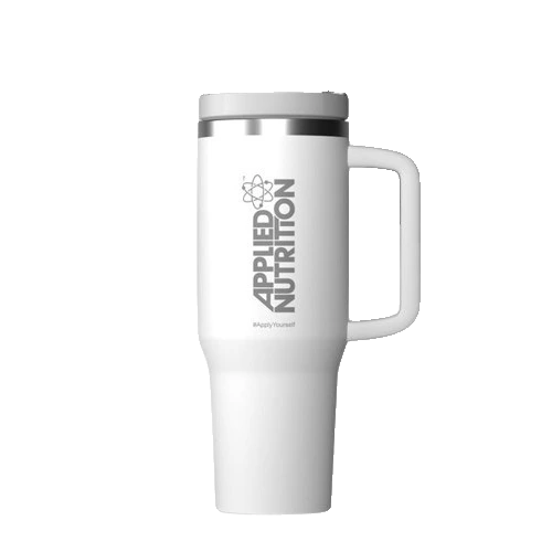 Cooler Tumbler Cup, White - 1200 ml.