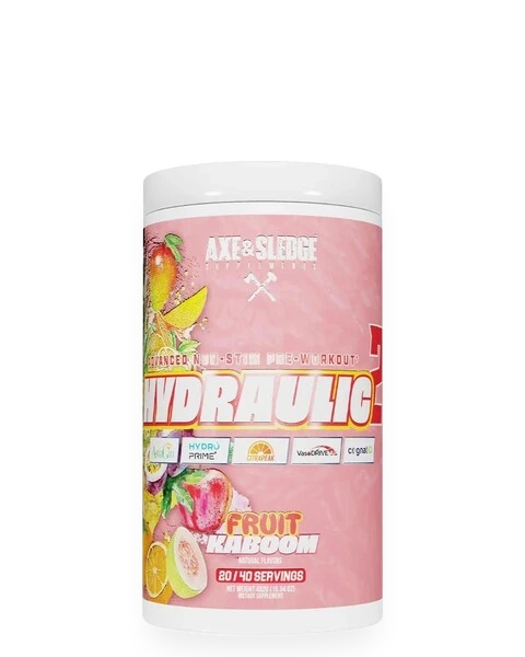 Hydraulic V2 Non-Stim Pre-Workout, Fruit Kaboom - 452 grams