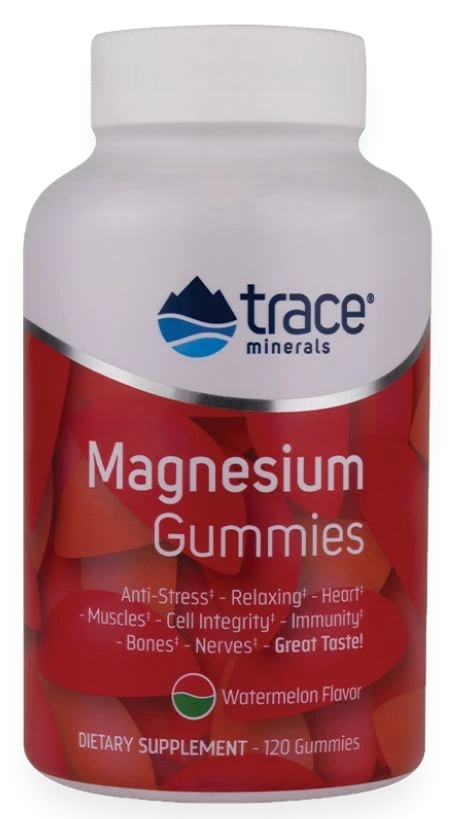 Magnesium Gummies, Watermelon - 120 gummies