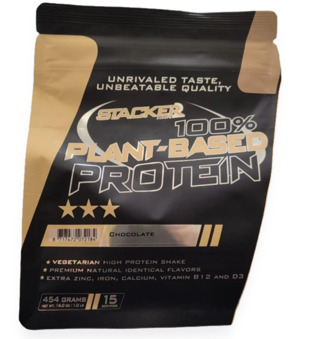 100% Plant Based Protein, Chocolate - 454 grams