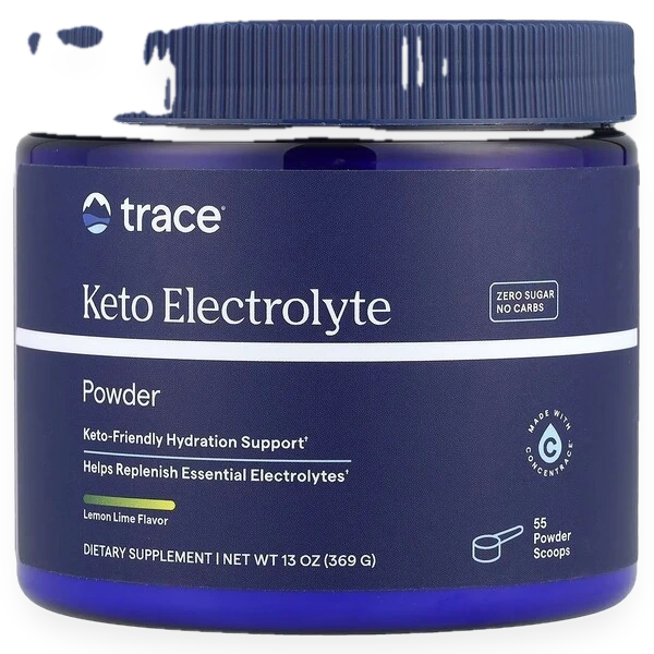 Keto Electrolyte Powder, Lemon Lime - 369 grams
