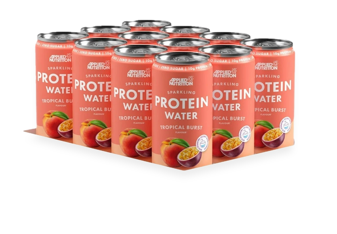 Sparkling Protein Water, Tropical Burst - 12 x 330 ml.