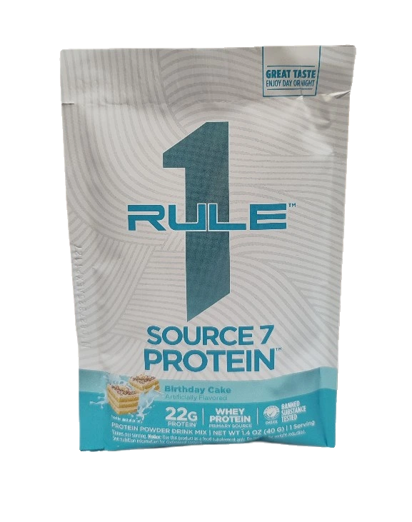 Source7 Protein, Birthday Cake - 40 grams (1 serving)