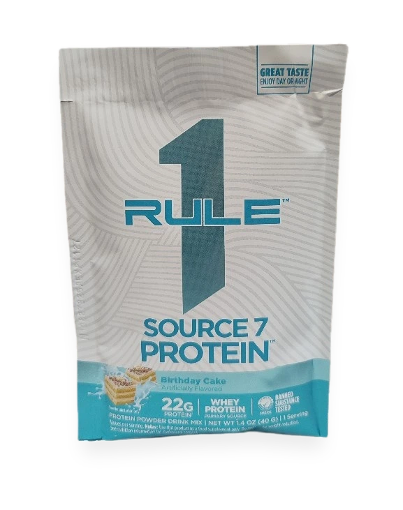 Source7 Protein, Birthday Cake - 40 grams (1 serving)
