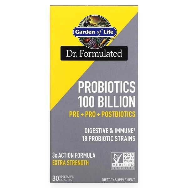 Dr. Formulated Probiotics 100 Billion - 30 vcaps