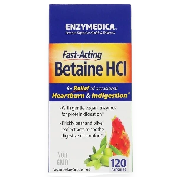 Betaine HCl - 120 caps
