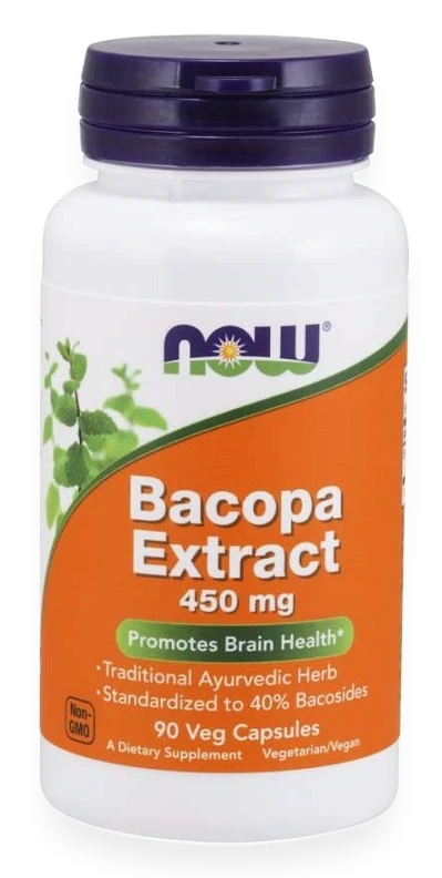 Bacopa Extract, 450mg - 90 vcaps